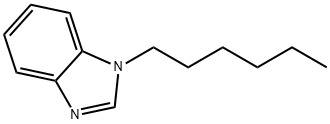 1H-Benzimidazole, 1-hexyl- Struktur