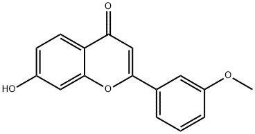 4H-1-Benzopyran-4-one, 7-hydroxy-2-(3-methoxyphenyl)-