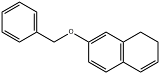 7-(benzyloxy)-1,2-dihydronaphthalene Struktur