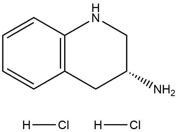 (R)-1,2,3,4-Tetrahydroquinolin-3-amine dihydrochloride Struktur