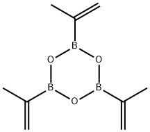 Boroxin, 2,4,6-tris(1-methylethenyl)- Struktur