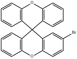 9,9'-Spirobi[9H-xanthene], 2-bromo- Struktur