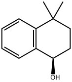 1-Naphthalenol, 1,2,3,4-tetrahydro-4,4-dimethyl-, (1R)- Struktur