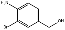 Benzenemethanol, 4-amino-3-bromo- Struktur