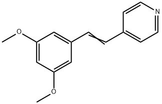 Pyridine, 4-[2-(3,5-dimethoxyphenyl)ethenyl]- Struktur