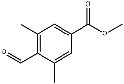 Methyl 4-formyl-3,5-dimethylbenzoate Struktur