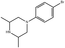 Piperazine, 1-(4-bromophenyl)-3,5-dimethyl- Structure