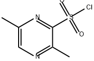 2-Pyrazinesulfonyl chloride, 3,6-dimethyl- Struktur