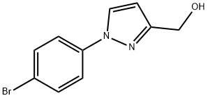 [1-(4-Bromophenyl)-1H-pyrazol-3-yl]methanol Struktur