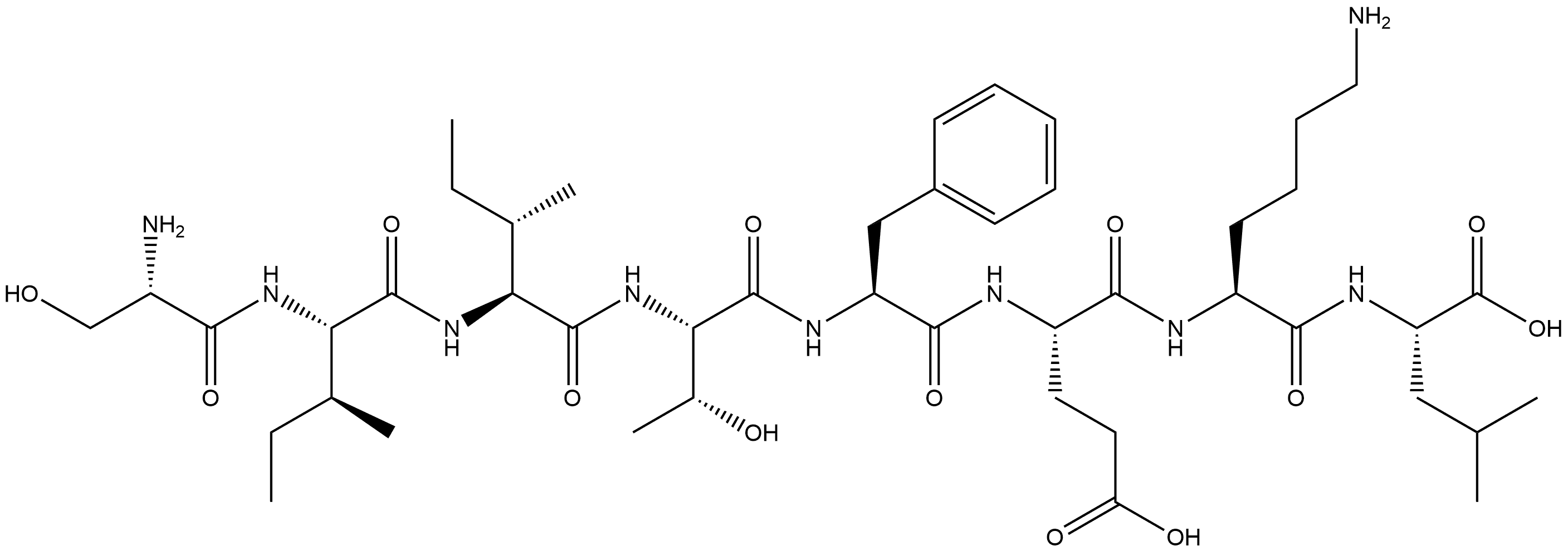 OVA-T4 Peptide Struktur