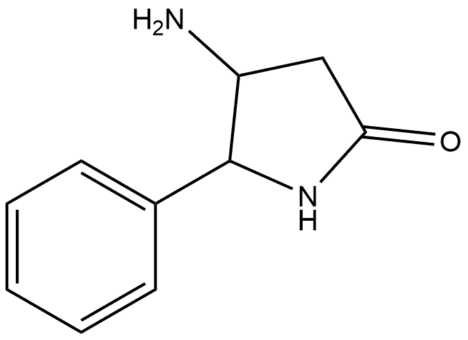 4-amino-5-phenylpyrrolidin-2-one Struktur