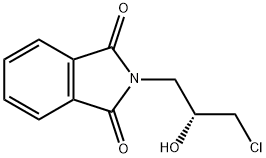 1H-Isoindole-1,3(2H)-dione, 2-[(2R)-3-chloro-2-hydroxypropyl]- Struktur