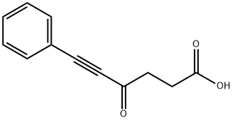 5-Hexynoic acid, 4-oxo-6-phenyl- Struktur