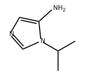 1H-Imidazol-5-amine, 1-(1-methylethyl)- Struktur