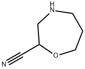 1,4-Oxazepine-2-carbonitrile, hexahydro- Struktur