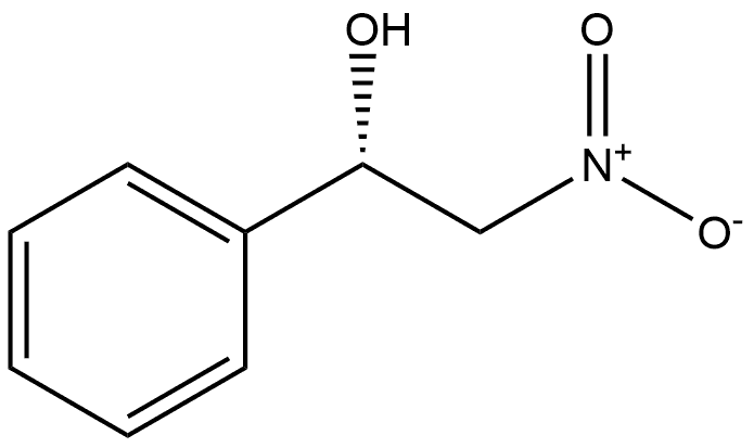 Benzenemethanol, α-(nitromethyl)-, (αS)- Struktur