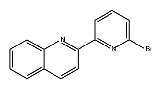 Quinoline, 2-(6-bromo-2-pyridinyl)- Struktur