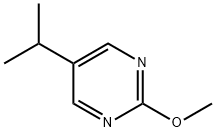 Pyrimidine, 2-methoxy-5-(1-methylethyl)- Struktur