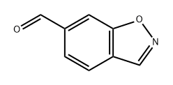 1,2-Benzisoxazole-6-carboxaldehyde Struktur