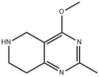 4-methoxy-2-methyl-5H,6H,7H,8H-pyrido[4,3-d]pyrimidine Struktur