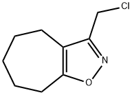 3-(chloromethyl)-5,6,7,8-tetrahydro-4H-cyclohepta[d][1,2]oxazole Struktur