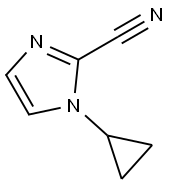 1-Cyclopropyl-1H-imidazole-2-carbonitrile Struktur