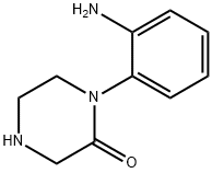 2-Piperazinone, 1-(2-aminophenyl)- Struktur