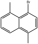 4-bromo-1,5-dimethyl-naphthalene Struktur