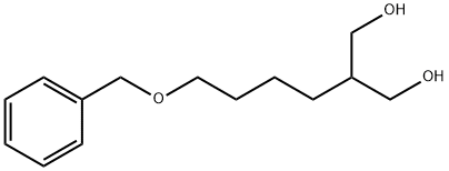 1,3-Propanediol, 2-[4-(phenylmethoxy)butyl]- Struktur