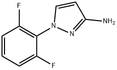 1-(2,6-二氟苯基)-1H-吡唑-3-胺, 1511383-48-4, 結(jié)構(gòu)式