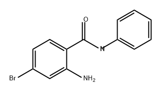 Benzamide, 2-amino-4-bromo-N-phenyl- Struktur