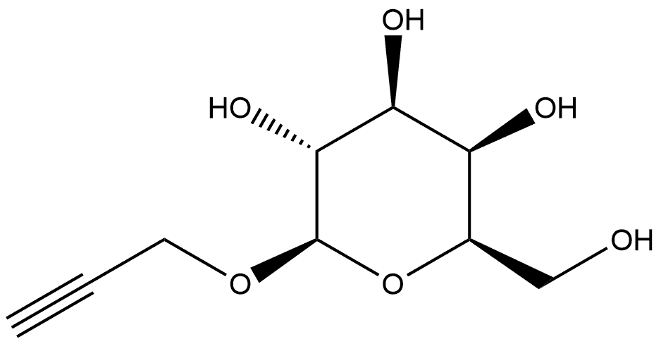 β-D-Galactopyranoside, 2-propyn-1-yl Struktur