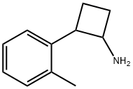 2-(2-Methylphenyl)cyclobutanamine Struktur