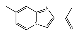 1-{7-methylimidazo[1,2-a]pyridin-2-yl}ethan-1-one Struktur