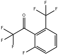 6'-(Trifluoromethyl)-2,2,2,2'-tetrafluoroacetophenone Struktur