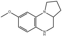 Pyrrolo[1,2-a]quinoxaline, 1,2,3,3a,4,5-hexahydro-8-methoxy- Struktur