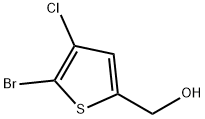 2-Thiophenemethanol, 5-bromo-4-chloro- Struktur