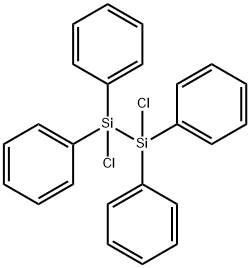 Disilane, 1,2-dichloro-1,1,2,2-tetraphenyl- Struktur