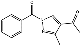 Ethanone, 1-(1-benzoyl-3-methyl-1H-pyrazol-4-yl)-