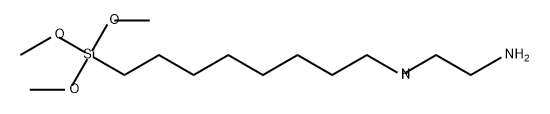 1,2-Ethanediamine, N1-[8-(trimethoxysilyl)octyl]- Struktur