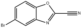 2-Benzoxazolecarbonitrile, 5-bromo- Struktur