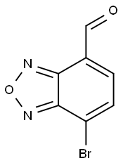 2,1,3-Benzoxadiazole-4-carboxaldehyde, 7-bromo- Struktur