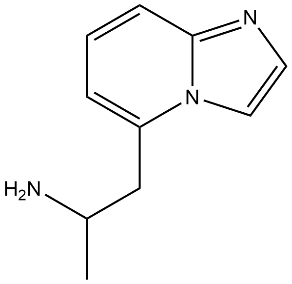 Imidazo[1,2-a]pyridine-5-ethanamine, α-methyl- Struktur