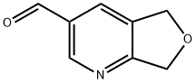 5,7-Dihydrofuro[3,4-b]pyridine-3-carboxaldehyde Struktur