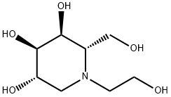 3,4,5-Piperidinetriol, 1-(2-hydroxyethyl)-2-(hydroxymethyl)-, (2S,3S,4R,5S)-