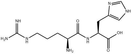 L-Histidine, L-arginyl- Struktur