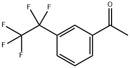 3’-(Pentafluoroethyl)acetophenone Struktur