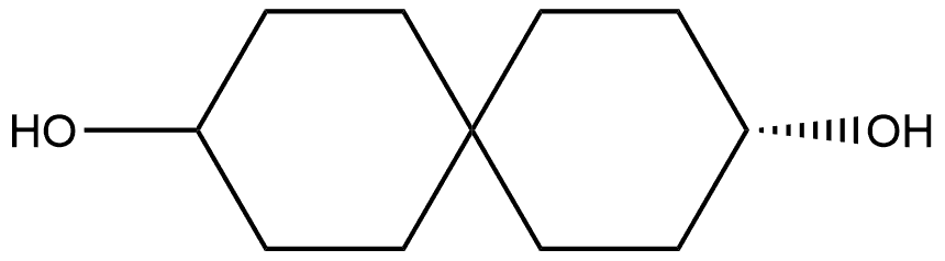 Spiro[5.5]undecane-3,9-diol, (R)- (9CI) Struktur