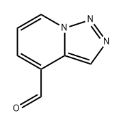 [1,2,3]Triazolo[1,5-a]pyridine-4-carboxaldehyde Struktur