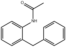 Acetamide, N-[2-(phenylmethyl)phenyl]- Struktur